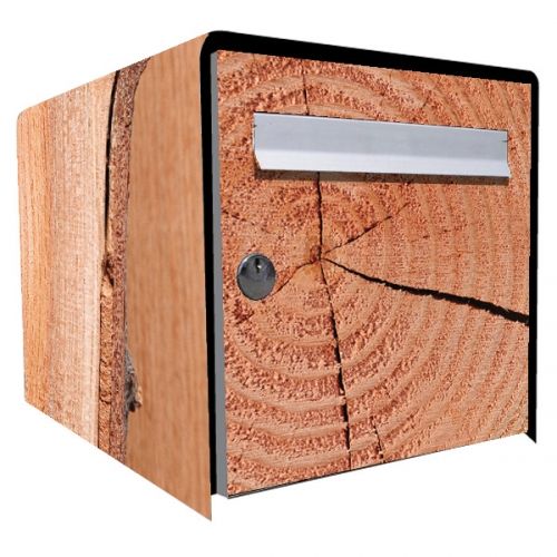 Boite Aux Lettres En Bois En Kit : Stickers bo?te aux lettres D?co Brut de bois – Paradise d?co Boite Aux Lettres En Bois En Kit : Stickers bo?te aux lettres D?co Brut de bois – Paradise d?co