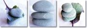 Tableaux design Trio Choux Galets Tableaux design Trio Choux Galets