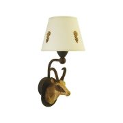 Applique Animal vieux bois Chamois Applique Animal vieux bois Chamois