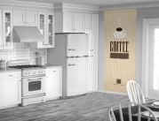 Papier peint Coffeecup 1 lé beige Papier peint Coffeecup 1 lé beige