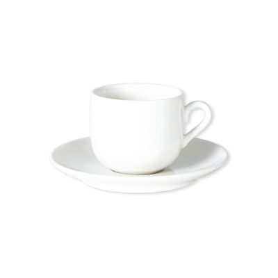 Tasse à café porcelaine Louison blanc