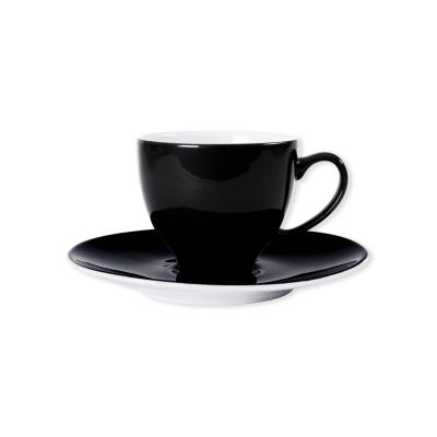 Tasse à café porcelaine Pila noir