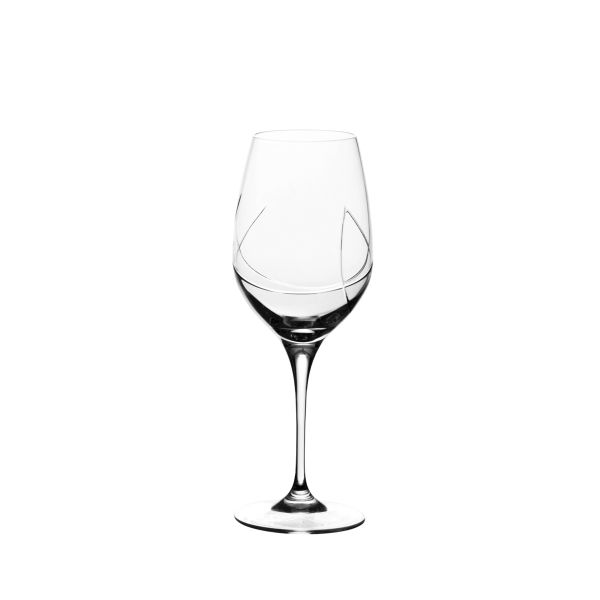 Curiosité : Six verres a vin sobre cristal Arts de la table