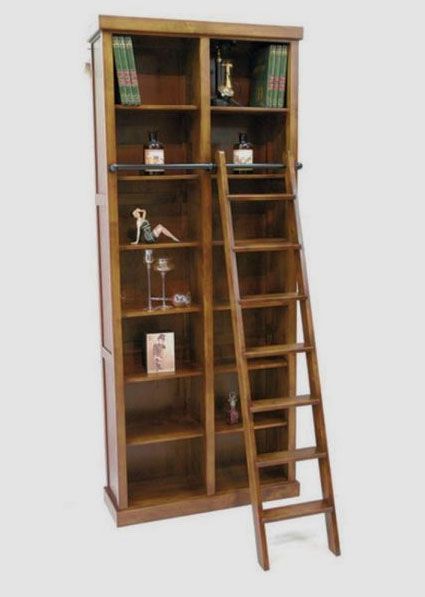 installer l'échelle de la bibliothèque pour bibliothèques ikea étagères