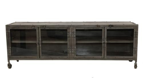 Banc Tv Bois Metal : Meuble Tv Métal Loft Banc Tv Bois Metal : Meuble Tv Métal Loft