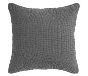 Coussin boutis Nara gris Coussin boutis Nara gris