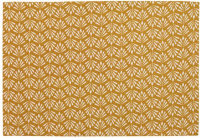 Set de table enduit Pompei en coton coloris Bronze 33x48 - Winkler