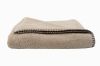 Drap de bain Fjord éponge bouclette coton sable 90x150