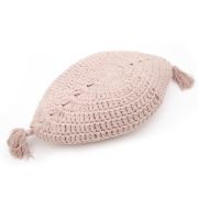 Coussin crochet Plume 30x50 Nude - Nattiot