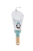 Lampe Nomade enfant Pingouin à ski ! base bleue - Maison Polochon