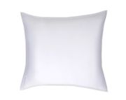 Taie d'oreiller Pure White en satin de coton blanc 65x65 - Drouault