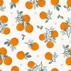Papier peint Louise motif oranges Rouleau 10m