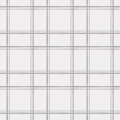 Papier peint Picnic day motif graphique gris Rouleau 10m - LILIPINSO
