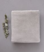 Drap de bain uni Soft en coton/lyocell coloris dune 100x150 - Sylvie Thiriez