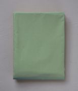 Housse de couette uni en coton coloris vert Romarin 140x200 - Sylvie Thiriez