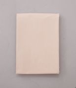 Housse de couette uni en percale lavée coloris rose Nude 160x210 - Sylvie Thiriez