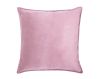 Coussin Glamour en polyester lilas 45x45
