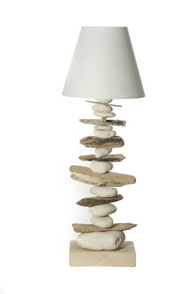 Lampe Bois Flotte Galet : Lampe Nature galets et bois flott? – Coc’art Cr?ations Lampe Bois Flotte Galet : Lampe Nature galets et bois flott? – Coc’art Cr?ations