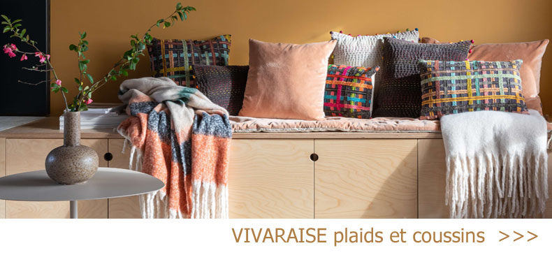 Motifs ethniques, jeux de matières et de textures - Vivaraise