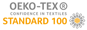 Article certifié STANDARD 100 by OEKO-TEX®