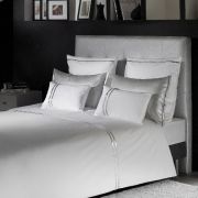 Housse de Couette Kim blanc percale 240x220 - Liou