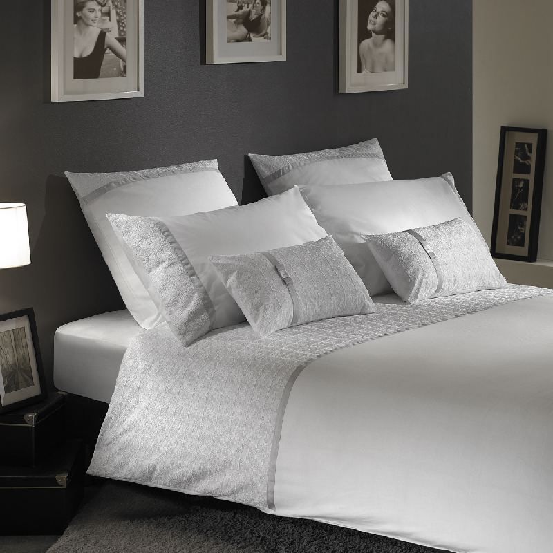 Housse de Couette Nataly blanc 260x240 - Liou