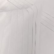 Taie d'oreiller Origami blanc percale 65x65 - Liou