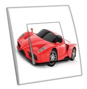 Interrupteur décoré Ados / Ferrari poussoir - Decorupteur