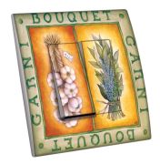 Interrupteur décoré Cuisine / Bouquet garni double - Decorupteur
