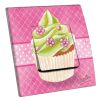Article associé : Interrupteur décoré Cupcake rose et vert