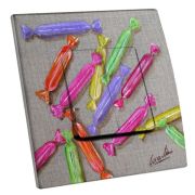 Interrupteur décoré Martini Sucres d'orge multi double - Decorupteur