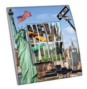 Interrupteur décoré Villes - Voyages / New York 4 double - Decorupteur