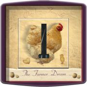 Prise décorée Campagne / The farmer dream téléphone - Decorupteur