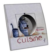 Prise décorée Cuisine / La cuisine 2 pôles + terre - Decorupteur