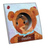 Prise décorée Enfants / Doudou 2 2 pôles + terre - Decorupteur