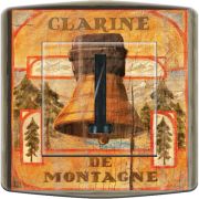 Prise décorée Montagne / Clarine de montagne téléphone - Decorupteur