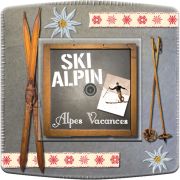 Prise décorée Ski alpin TV - Decorupteur