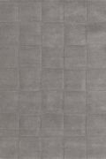 Tapis Block tufté main en laine/viscose gris 170x240 - Toulemonde Bochart
