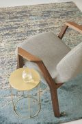 Tapis Carrara tricoté en viscose orage 170x240 - Toulemonde Bochart