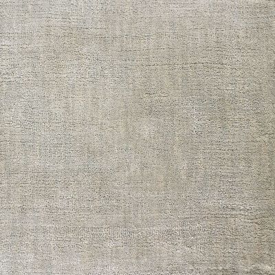 Tapis Diams tissé main en laine et soie végétale silver 200x300 - Toulemonde Bochart
