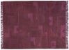 Tapis Folk tissé main en laine prune 200x300