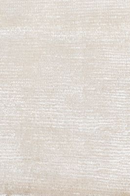 Tapis Frost noué main en coton blanc 250x350 - Toulemonde Bochart