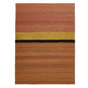 Tapis Marrakech tissé main en jute coton terracotta 170x240 - Toulemonde Bochart