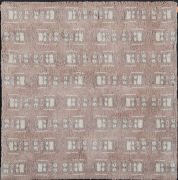 Tapis Nobi tricoté en coton taupe 110x170 - Toulemonde Bochart