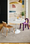 Tapis Nuances tissé main en nylon silver 170x240 - Toulemonde Bochart