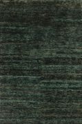 Tapis Origines noué main en chanvre vert 200x300 - Toulemonde Bochart