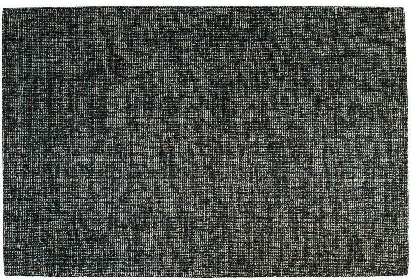 Tapis Plain tissé main en laine encre 200x300 - Toulemonde Bochart