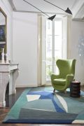 Tapis Polia tufté main en laine hiver 170x240 - Toulemonde Bochart