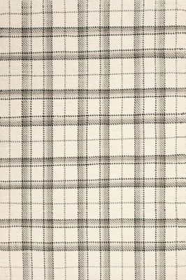 Tapis Scottish tissé main en polyester gris 170x240 - Toulemonde Bochart