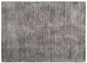 Tapis Select tissé main en polyester gris 250x350 - Toulemonde Bochart